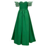 Beauty And The Beast The Bimbettes Paulette Green Dress Outfits Cosplay Costume
